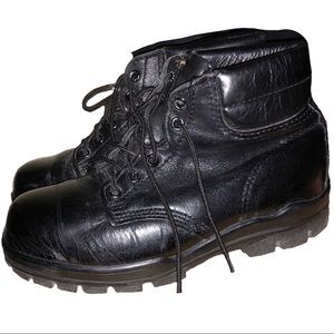 Bates Oil Resisting Derma Shock Black Boots